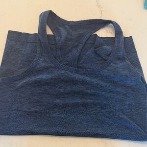 Lululemon Navy Racerback Athletic Tank